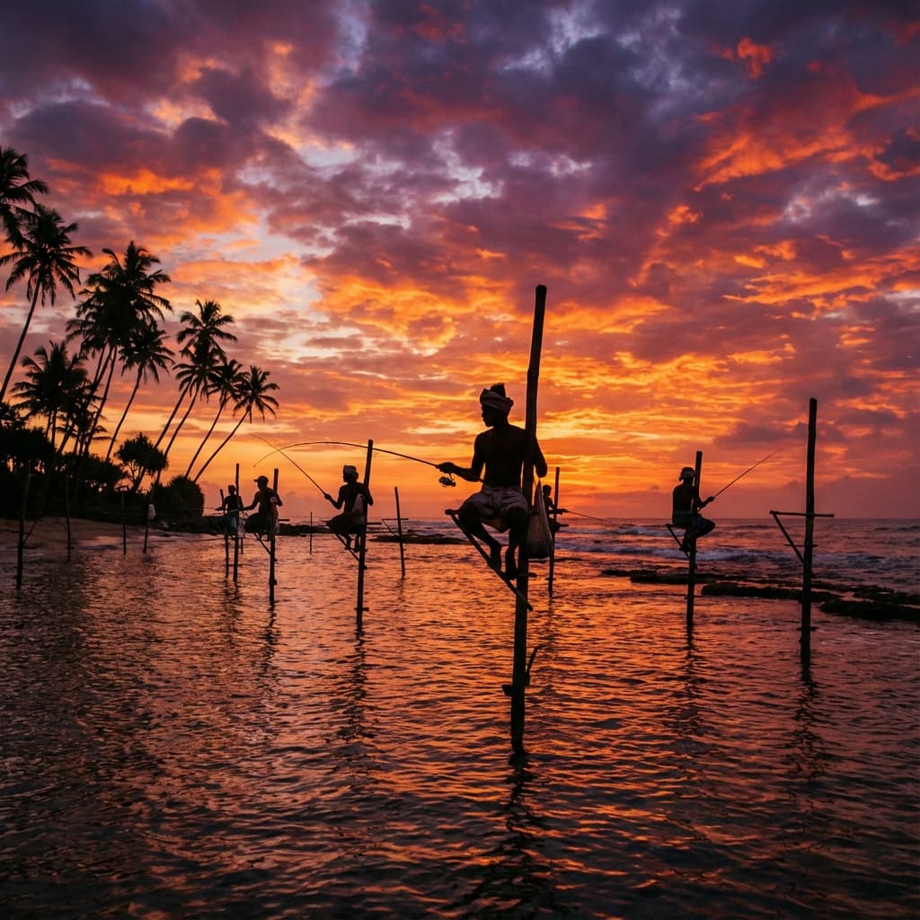 Stilt Fishermen